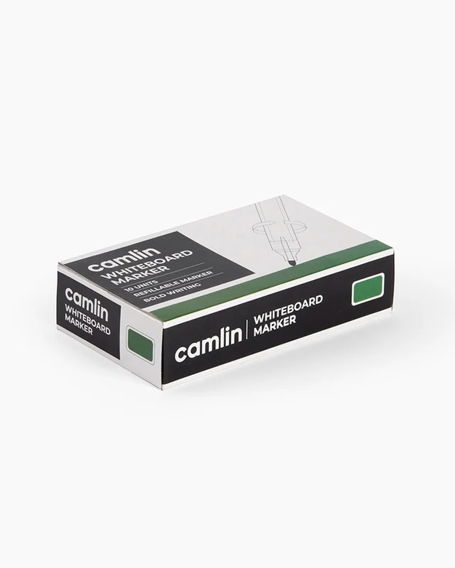 Camlin Whiteboard Marker Green Pack of 10 Piece - Green