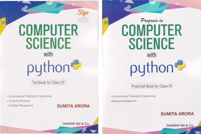 Dhanpat Rai Computer Science with Python By Sumita Arora Class 12 CBSE Examination 2024 - 25