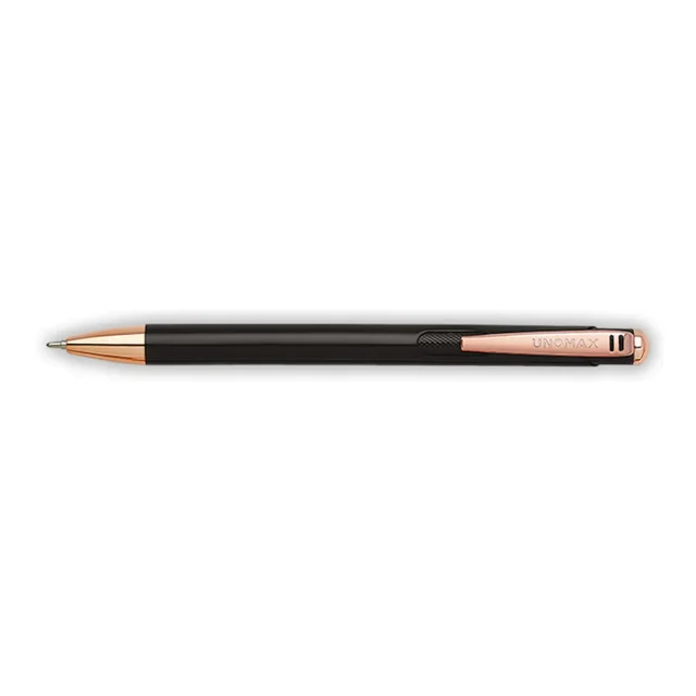 Unomax Lumina Metal Ball Point Pen - 1 Piece, Blue, Ebony Black