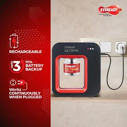 Eveready Ultima Portable Anti-Mosquito Liquid Repellent Machine + Refill upto 3 Hrs. Batter Backup Rechargeable Liquid Vaporiser,