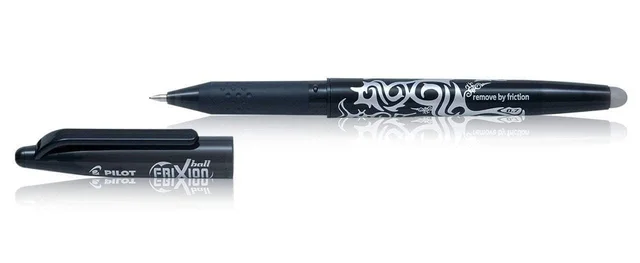 Pilot Frixion Erasable Roller Ball Pen - 1 Piece, Black