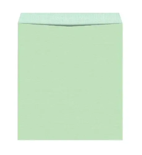 Trison Green Jalli Envelopes - 50 Pieces, 14 x 10 inch