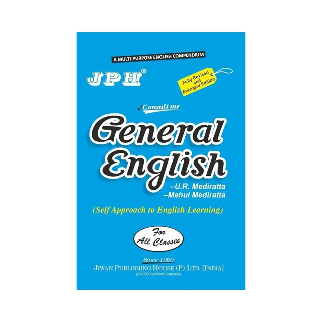 JPH General English for all classes By U.R. Mediratta Mehul Mediratta