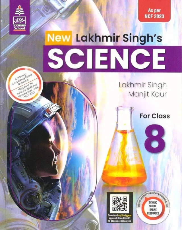 S Chand Science By Lakhmir Singh Manjit Kaur Class 8 Edition 2024 -