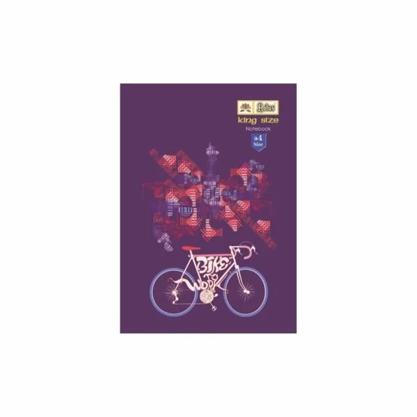 Lotus King A4 Size Notebook Pages 180 Pack of 5