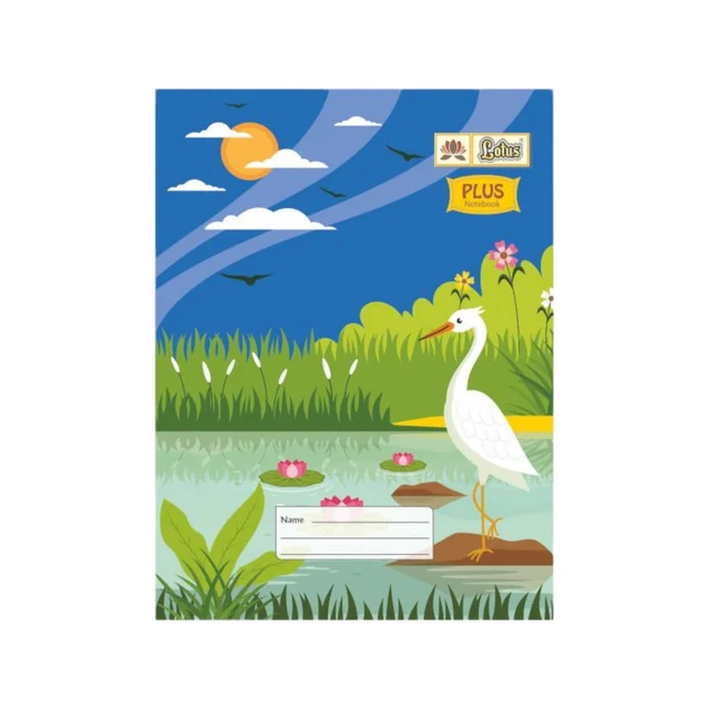 Lotus Plus Notebook Soft Cover Math & Big square 5mm Copy 18x24cms Pages 172 - 172