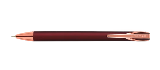 Unomax Mark Metal Ball Point Pen - 1 Piece, Blue, Red