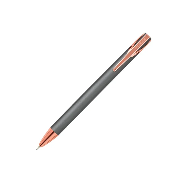 Unomax Mark Metal Ball Point Pen - 1 Piece, Blue, Grey