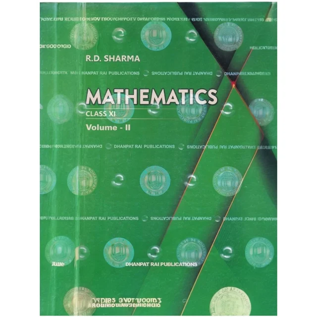 Dhanpat Rai R.D. Sharma Mathematics Vol. 1 & 2 Class 11 CBSE Examination 2023 - 24