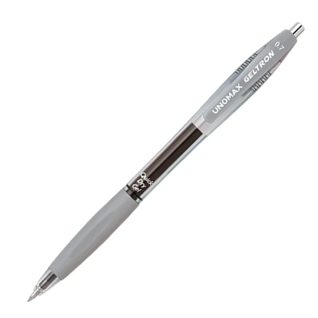 Unomax Geltron RT Gel Pen - 1 Piece, Black