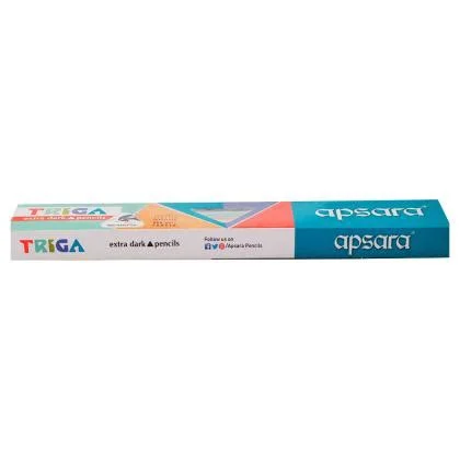 Apsara TRIGA extra dark pencils Pack of 10 Pieces