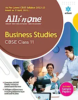Arihant all in one Business Studies Class 11 CBSE Examination 2022-23
