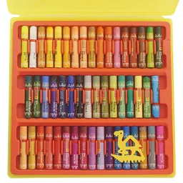 Camel Oil Pastels 50 Shade Plastic Box Pack