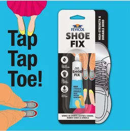 Pidilite Fevicol Shoe Fix Hight Durable Shoe & Footwear Repair Adhesive 20 Ml
