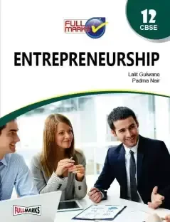 Full Marks Full marks CBSE Support Book Entrepreneurship Class 12 CBSE Exam 2024 - 25