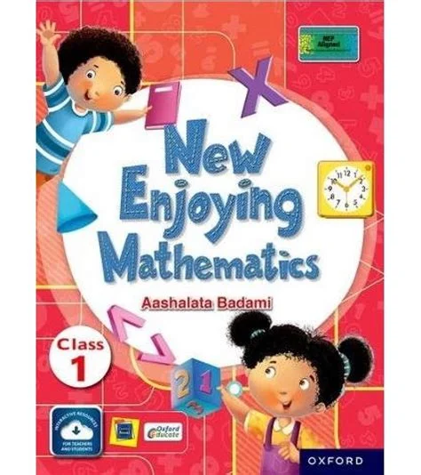 Oxford New Enjoying Mathematics By - Aashalata Badami Class 1 Examination 2023-24