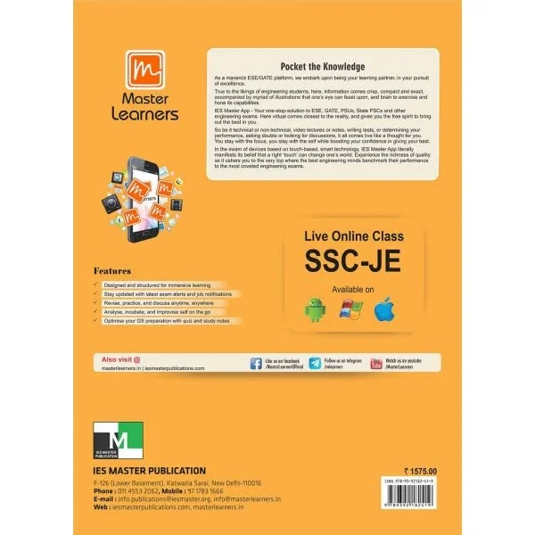 SSC-JE Civil Engineering Previous Years Topicwise Objective Detailed Solution with Theory (2004 - 2022 )