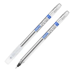 Doms Inxtra Glassy Ball Pen - 5 Pieces, Black