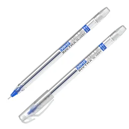 Doms Inxtra Glassy Ball Pen - 5 Pieces, Blue