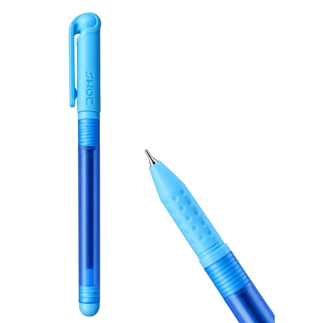 Doms Inxel Gel Pen - 5 Pieces, Blue
