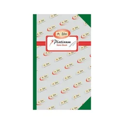 Lotus Platinum Hard Bound Long Notebook & Register - 1 Piece, 288