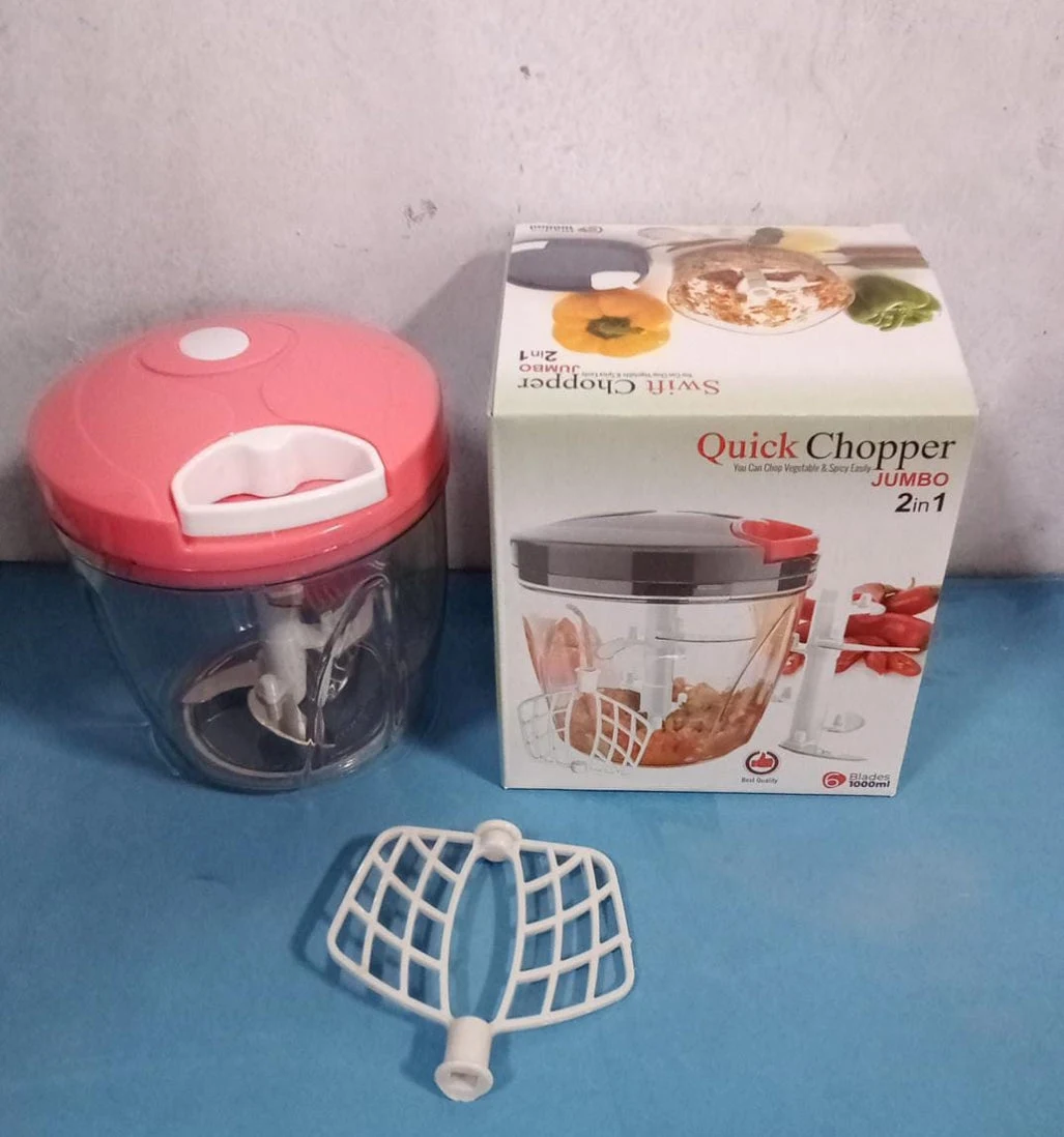 QUICK CHOPPER Approx 1 LTR, Quick Chopper 1 Litre – Manual Hand Pull ...