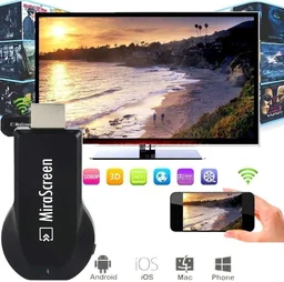 MIRA CAST, MiraScreen Wireless Display Receiver WiFi Dongle | 1080P HDMI Screen Mirroring Adapter for Smartphone, Tablet & HD TV(3770)