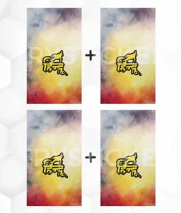 Hindu Mobile Skin ( Premium Mobile Skins ) - 2 Piece