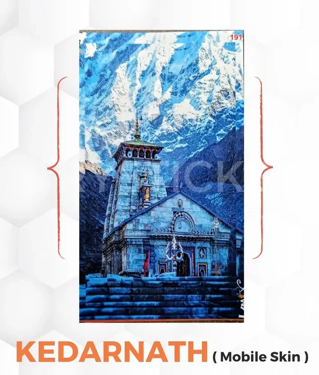 Kedarnath Mobile Skin ( Premium Mobile Skins ) - 1 Piece