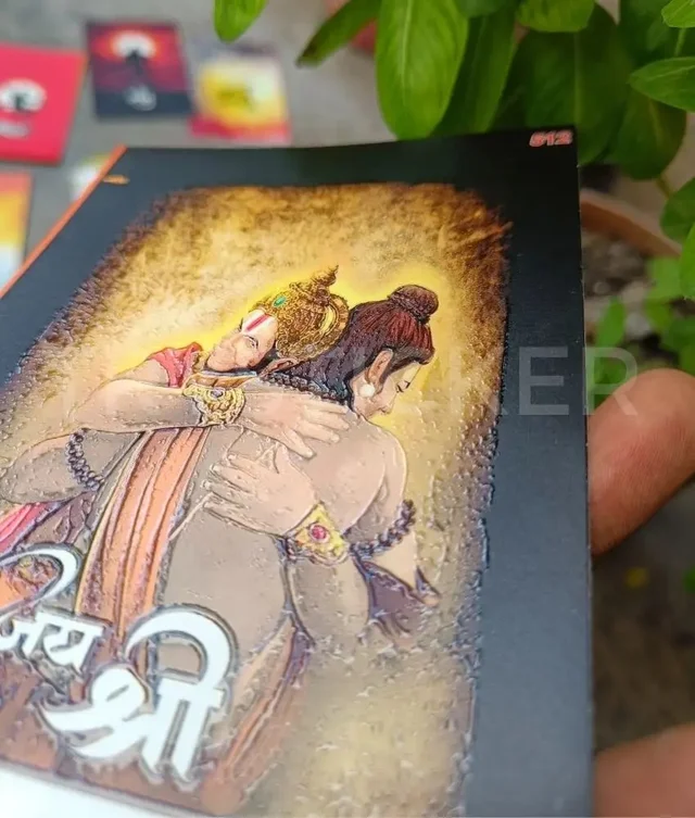 Hanuman Ji 3d Mobile Skin ( Premium Mobile Skins ) - 1 Piece