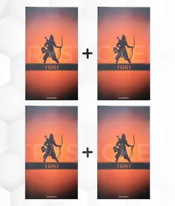 Shree Ram Mobile Skin ( Premium Mobile Skins ) - 2 Piece