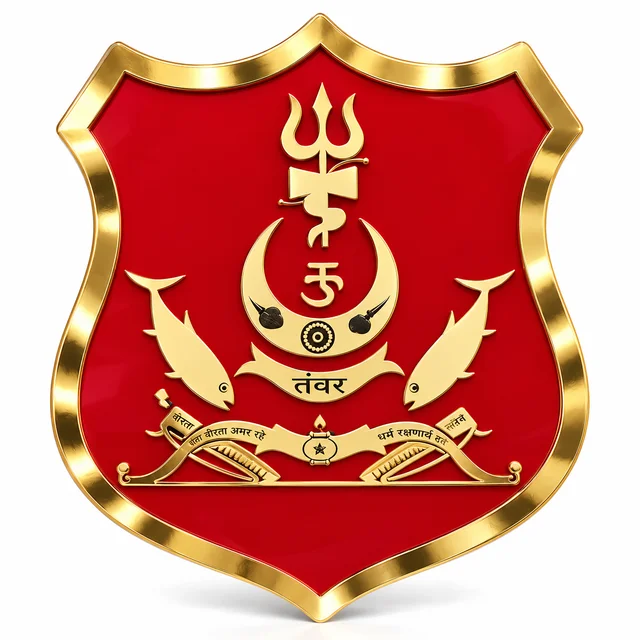 Tanwar(Tomer) Royal Premium Acrylic Plate | Red  