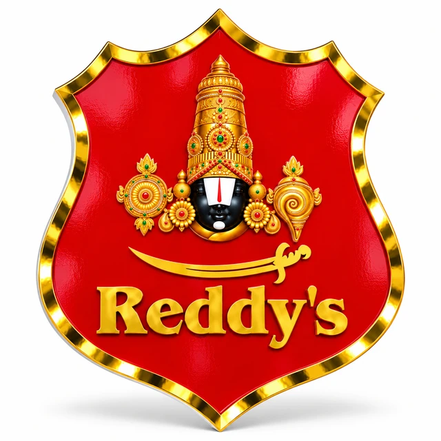 Reddy's Royal Premium Acrylic Plate | Red