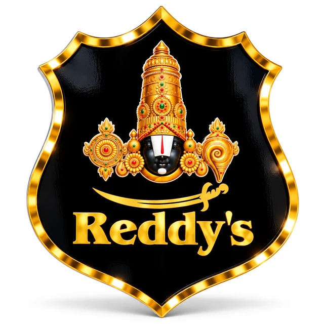 Reddy's Royal Premium Acrylic Plate | Black 