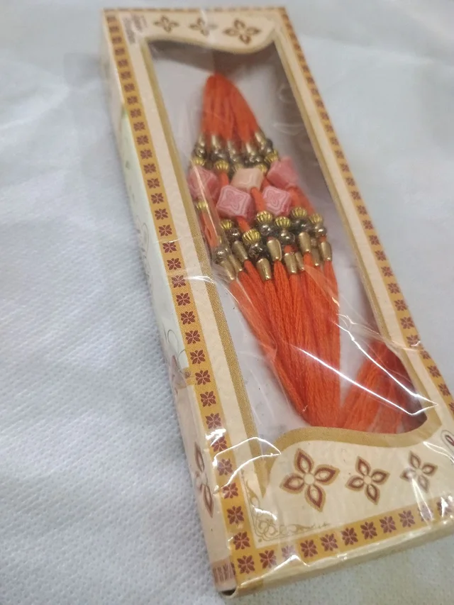 MQS Rakhi Festival - Fancy Designer Rakhi Pack Of 12- Ye Bandhan Hai Pyar Ka