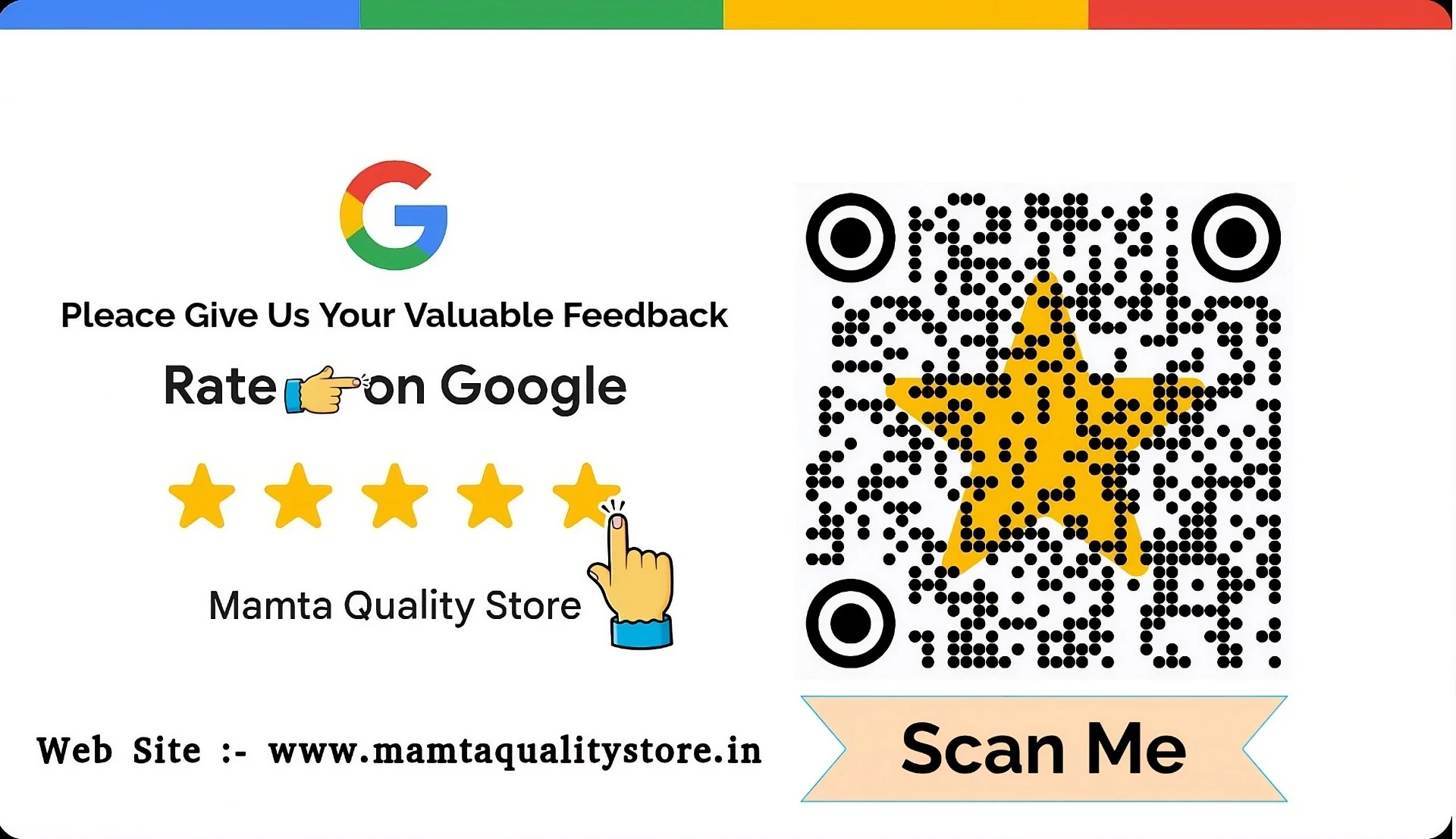 Rate Us On Google