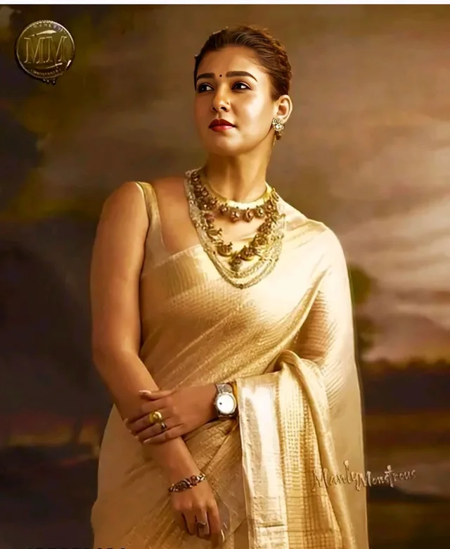 ๐ซ Banaras Water Jari Kairy Tissue Silk Saree โ A Symbol of Grace & Royal Charm - Gold, Free Size