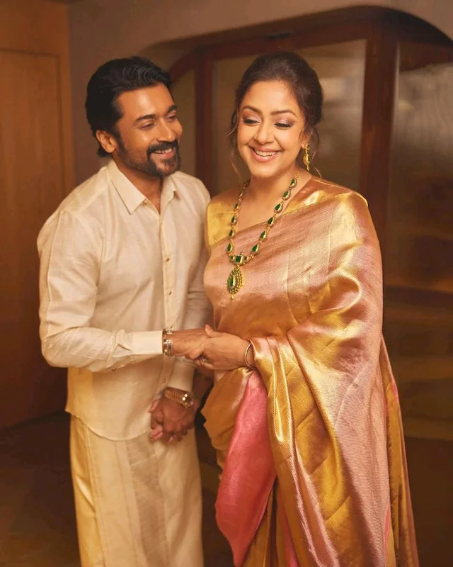๐ธ Banarasi Premium Tissue Soft Silk Saree โ Jyothika Ma'am Inspired Collection ๐ธ