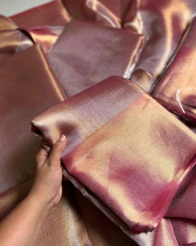 ๐ธ Banarasi Premium Tissue Soft Silk Saree โ Jyothika Ma'am Inspired Collection ๐ธ