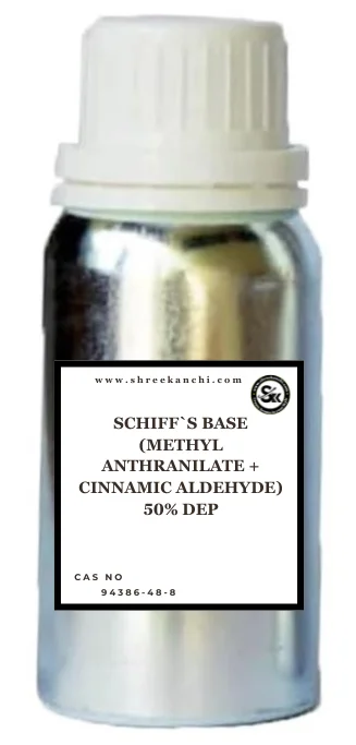 Schiff`s Base (Methyl Anthranilat + Cinnamic Aldehyde) 50% DEP - 10 g, Imported