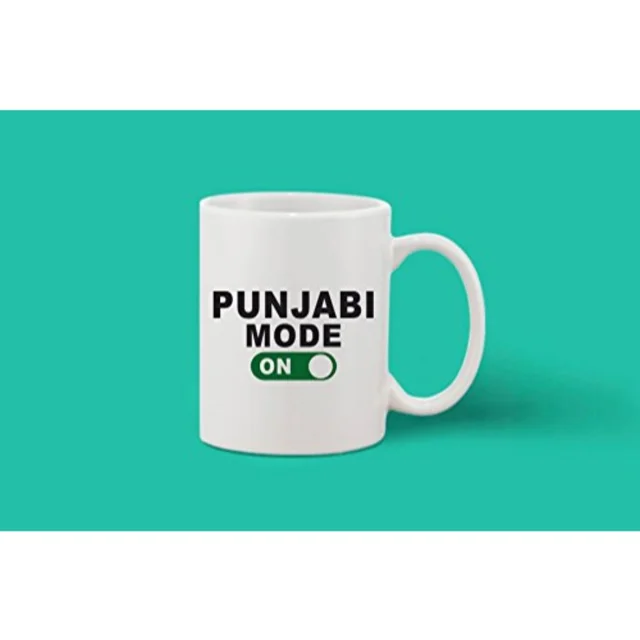 Printed Ceramic Coffee Mug - 1 Pieces, White, 11oz - 11 Oz, 0.44, White