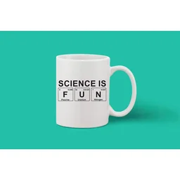 Printed Ceramic Coffee Mug - 1 Pieces, White, 11oz - 11 Oz, 0.44, White