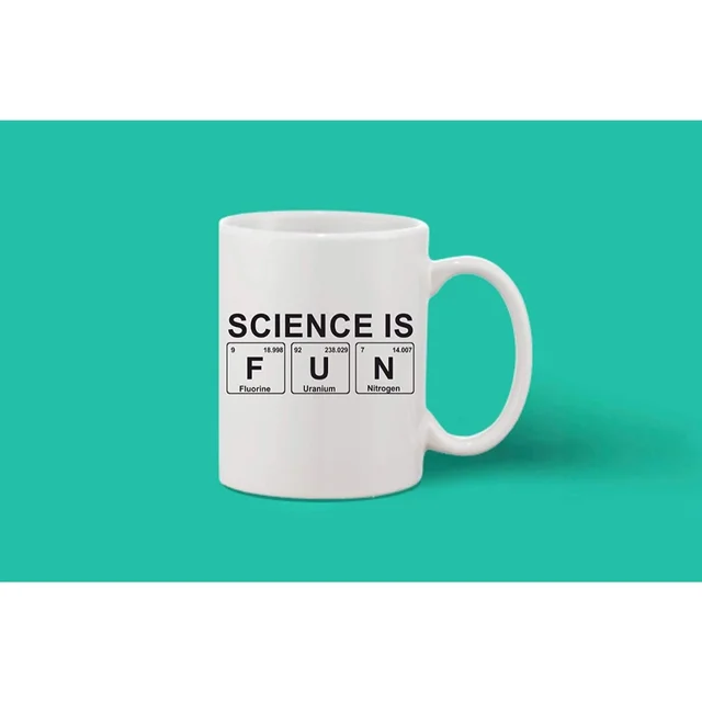 Printed Ceramic Coffee Mug - 1 Pieces, White, 11oz - 11 Oz, 0.44, White