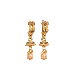 Shopnav Stylish Gold Plated Necklace Set - Gold