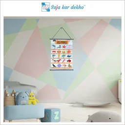 saja kar dekho SEA ANIMALS (સમુદ્રી પ્રાણિઓ) Wall Handing Poster For Kids | SEA ANIMALS With Picture High Quality Weather Resistant HD Wall Poster | 30 x 48 inch | - 30 x 48 inch
