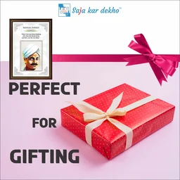 saja kar dekho Mangal Pandey Motivational Thought High Quality Weather Resistant HD Wall Frame | 18 x 12 inch | - 18 x 12 INCH