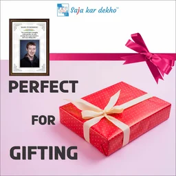 saja kar dekho Mark Zuckerberg Motivational Thought High Quality Weather Resistant HD Wall Frame | 18 x 12 inch | - 18 x 12 INCH