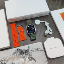 Apple Master Copy Ultra Smart Watch - Neon Carrot