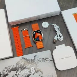 Apple Master Copy Ultra Smart Watch - Neon Carrot