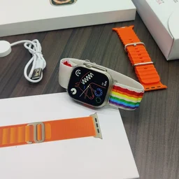 Apple Master Copy Ultra Smart Watch - Neon Carrot